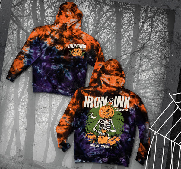 "Pre-Order" Custom Halloween tie dye hoodie