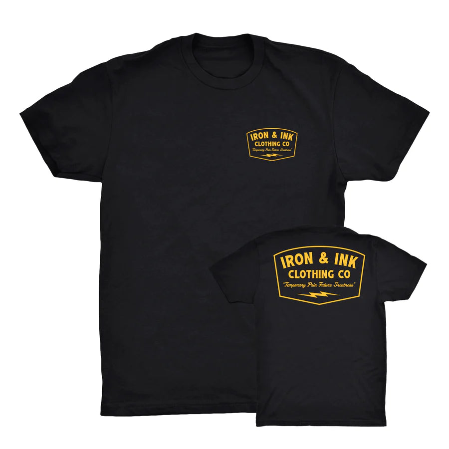 RESTOCKED Original Bolt logo-black T-shirt