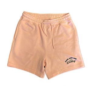 "New" unisex sweat shorts-peach