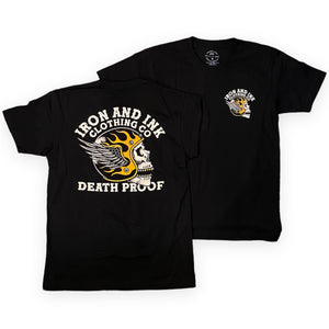New "Death Proof" premium unisex t-shirt- Black